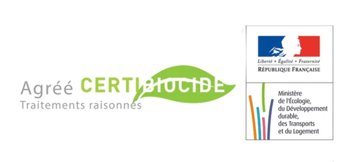 Agréé Certibiocide — traitements raisonnés, ministère de la Transition écologique